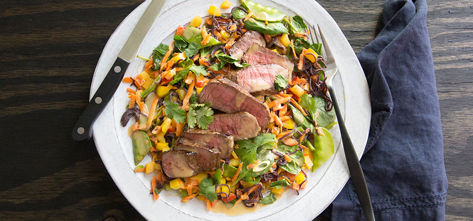 Ginger-Tamari Steak