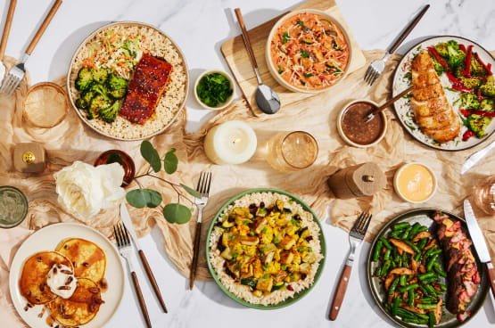 80+ Weekly Options & Customizable Menu